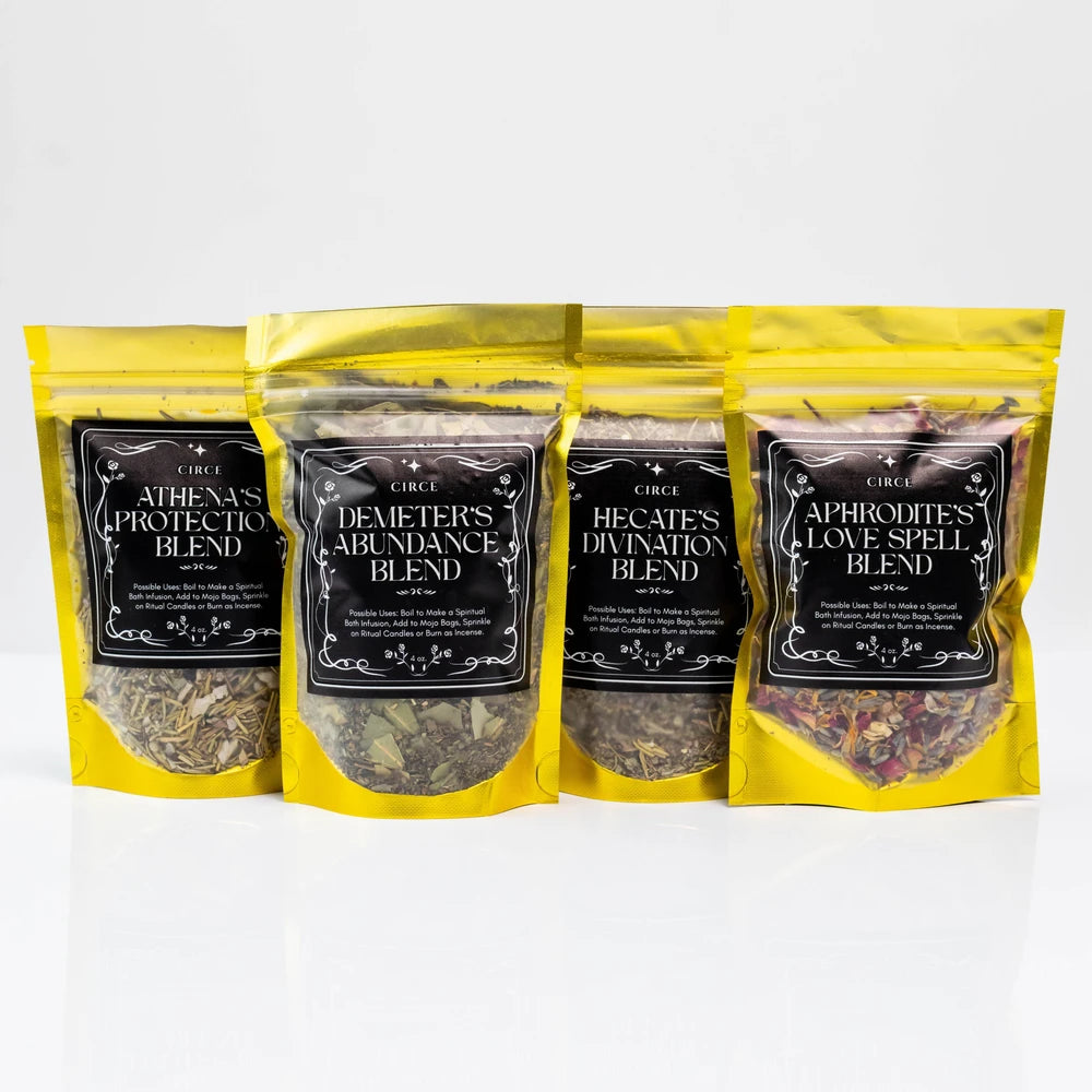 Herbal Ritual Blend – Four Intention Herbs for Cleansing, Love & Prosperity