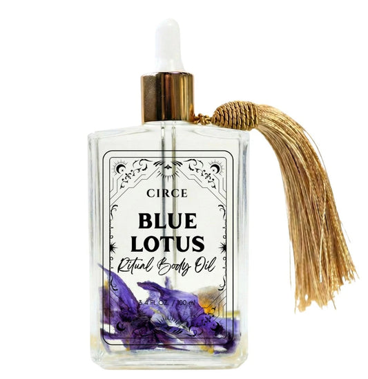 Blue Lotus Ritual Body Oil – Peace, Dreams & Spiritual Connection | Multi-Use Oil