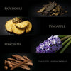 Citrine Gemstone Body Oil — Abundance & Prosperity Shimmer Oil with Patchouli & Pineapple