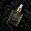 Black Obsidian Gemstone Body Oil — Protection & Grounding Shimmer Oil with Amber & Vanilla