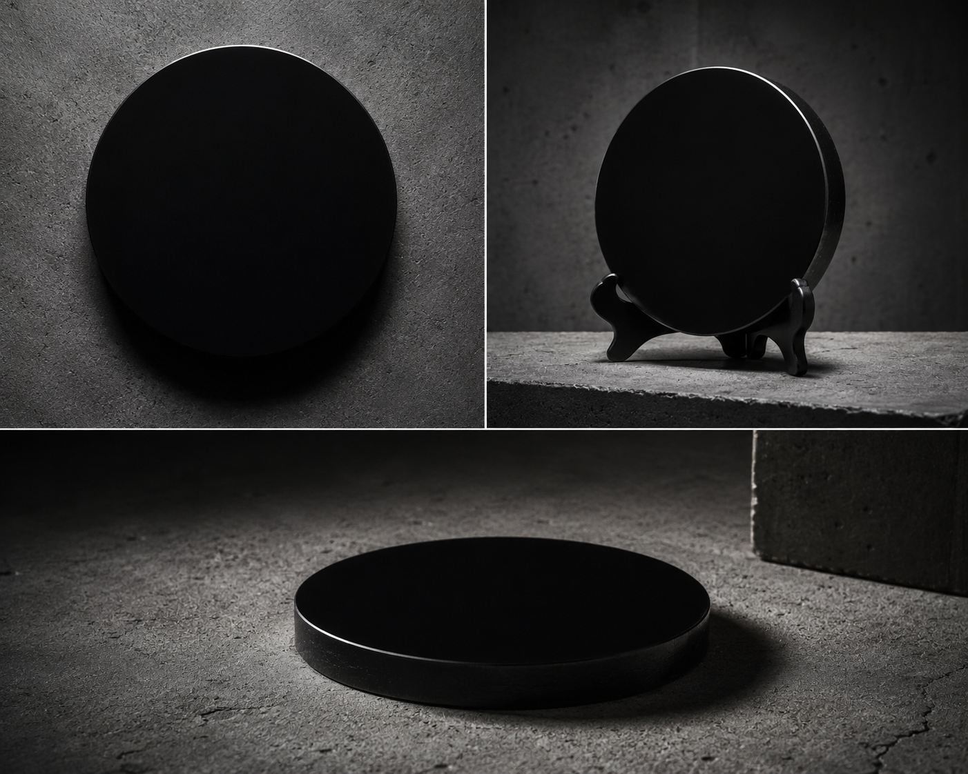 Obsidian Scrying Slab